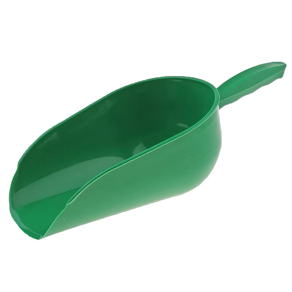 2x  With Handle Shove Flour Dry Food Ice Cereal Bar Buffet Sweets Green
