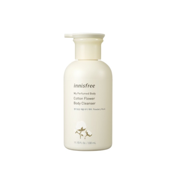 Sữa tắm hương nước hoa innisfree My Perfumed Body Cotton Flower Body Cleanser 330ml - 131173057x