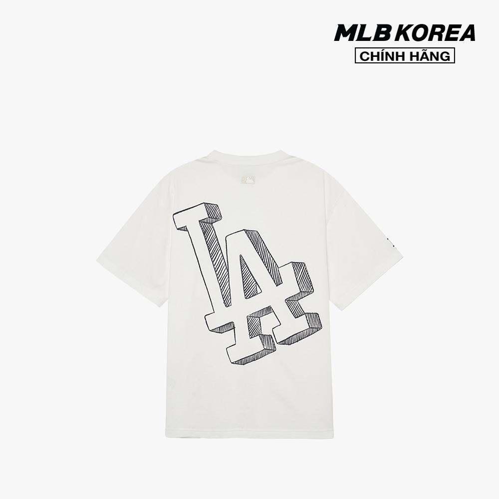 MLB - Áo thun unisex cổ tròn tay ngắn Basic Mega