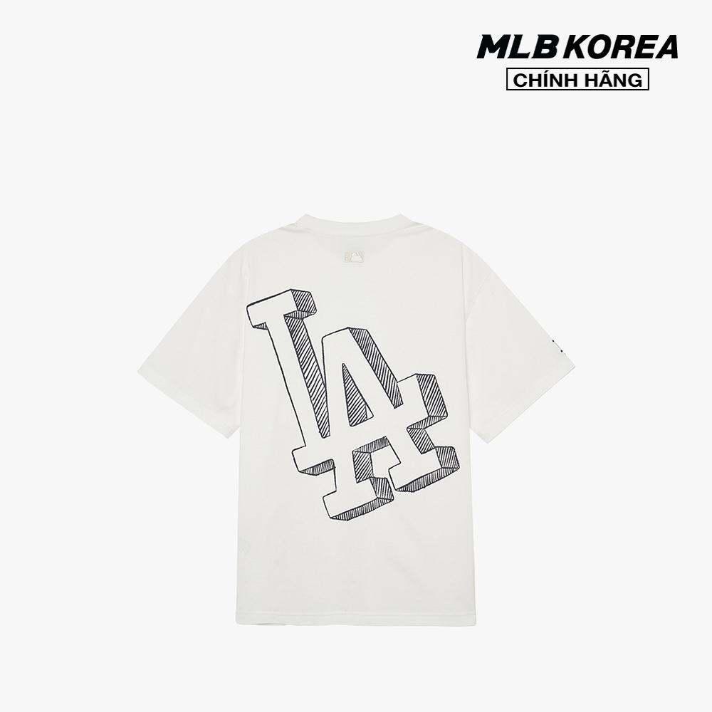 MLB - Áo thun unisex cổ tròn tay ngắn Basic Mega Logo 3ATSB0534