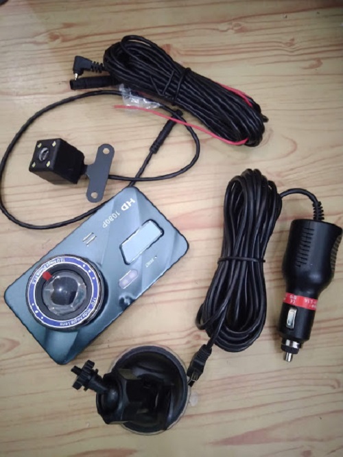 Camera hành trình xe hơi 2 camera  trước và sau A19 - 2022