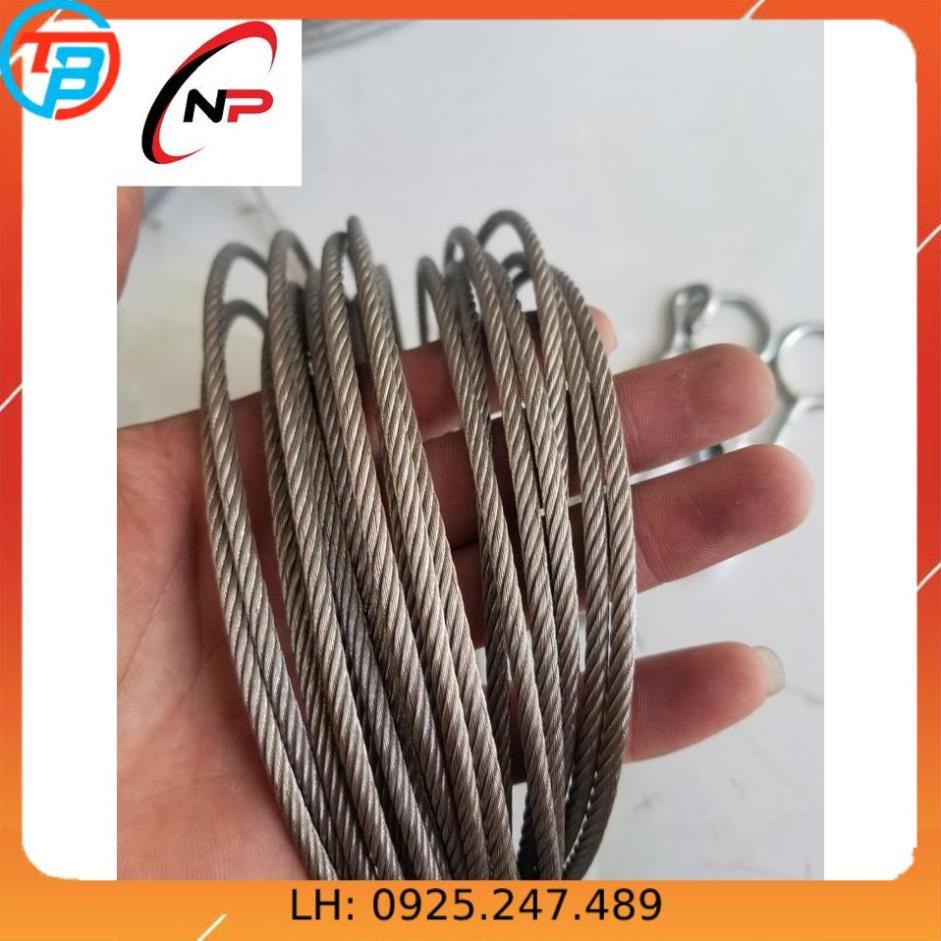 Cáp Inox 304 xịn 4mm 5mm 6mm .kimkhinhatphat
