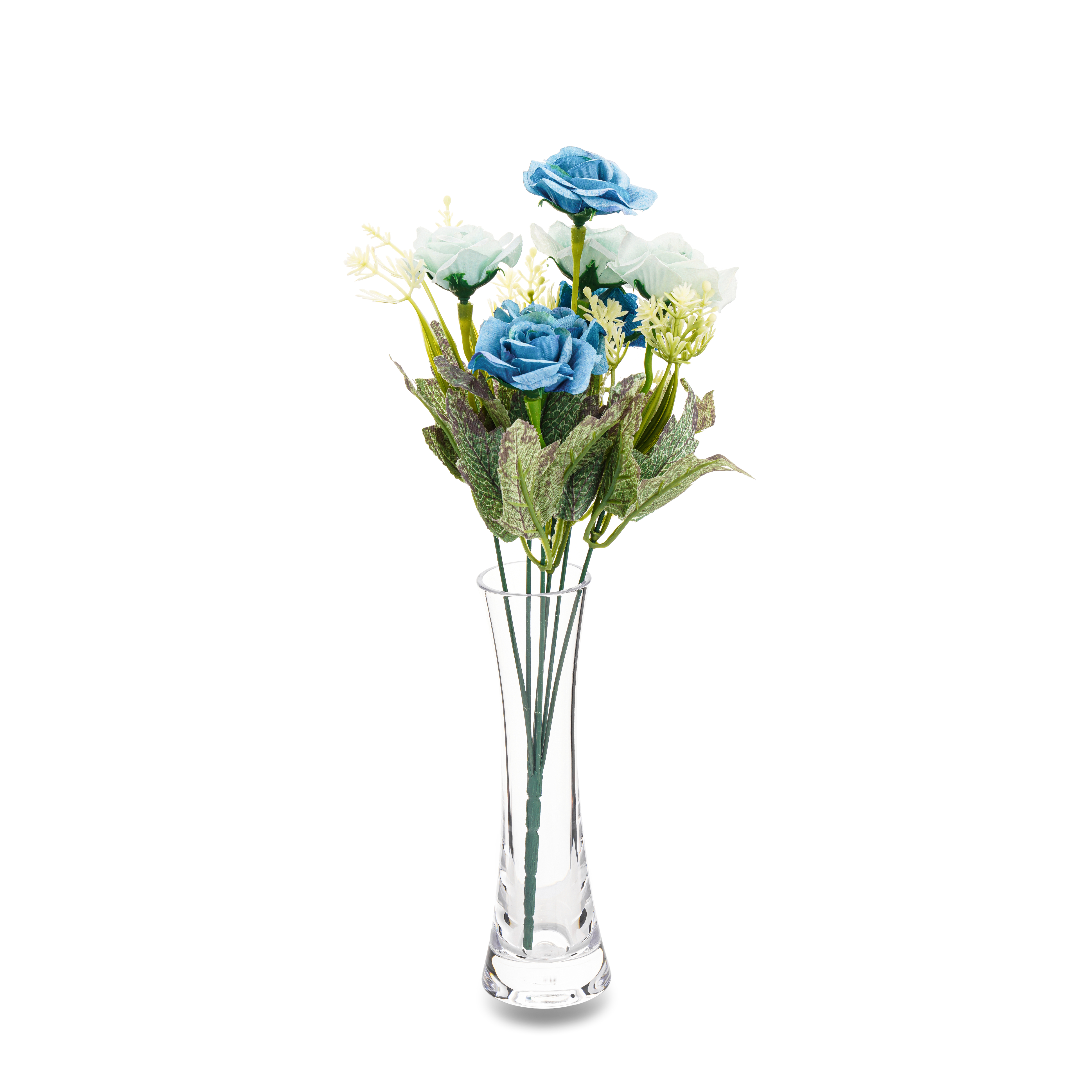 Lọ hoa để bàn, lọ hoa tạo kiểu màu trắng bằng nhựa giống thủy tinh - 3 kiểu 376140/376141/376142 . NHẬP KHẨU VÀ PHÂN PHỐI CHÍNH HÃNG COBI HOME