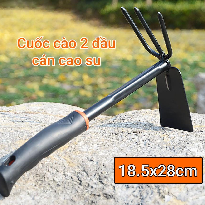 DỤNG CỤ CÀO CUỐC HAI ĐẦU MINI CÁN CAO SU