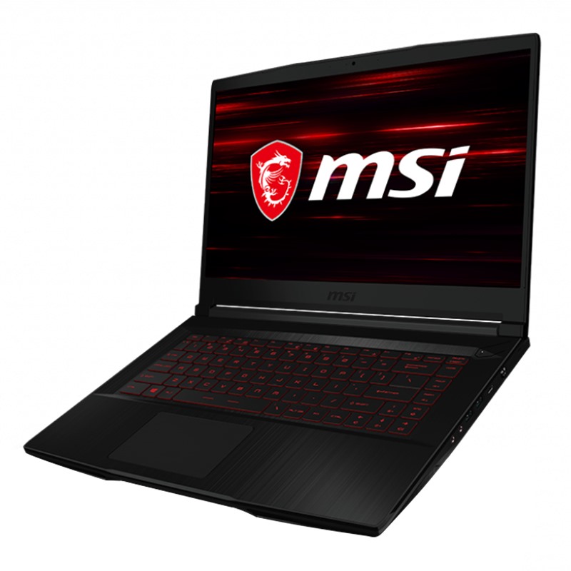 Laptop MSI MSI GF63 10SCXR 427VN Đen (CPU I5-10300H, Ram 8GB, Ssd512gb,Vga 4Gb GTX1650 Max Q, Win10,15.6 inch FHD IPS, balo) - Hàng chính hãng