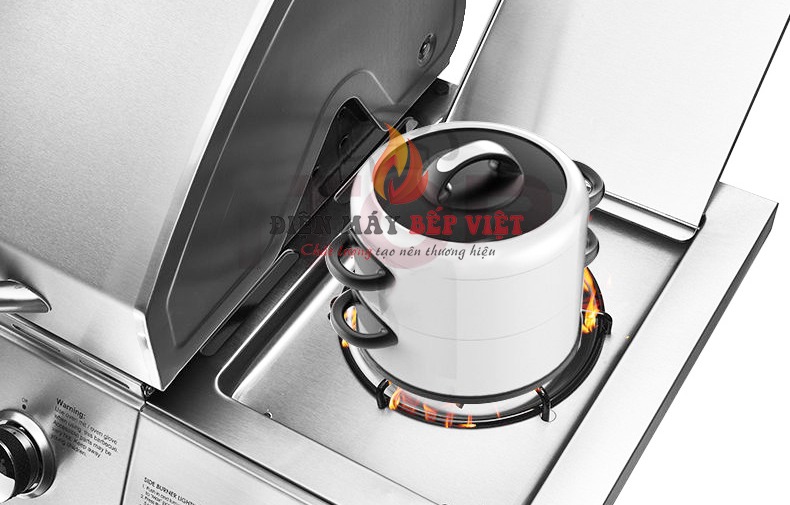 Bếp Nướng Gas Cao Cấp BBQ Grill KS-14075, Bếp Nướng Ngoài Trời, Bếp Nướng Không Khói, Bếp Nướng Sân Vườn