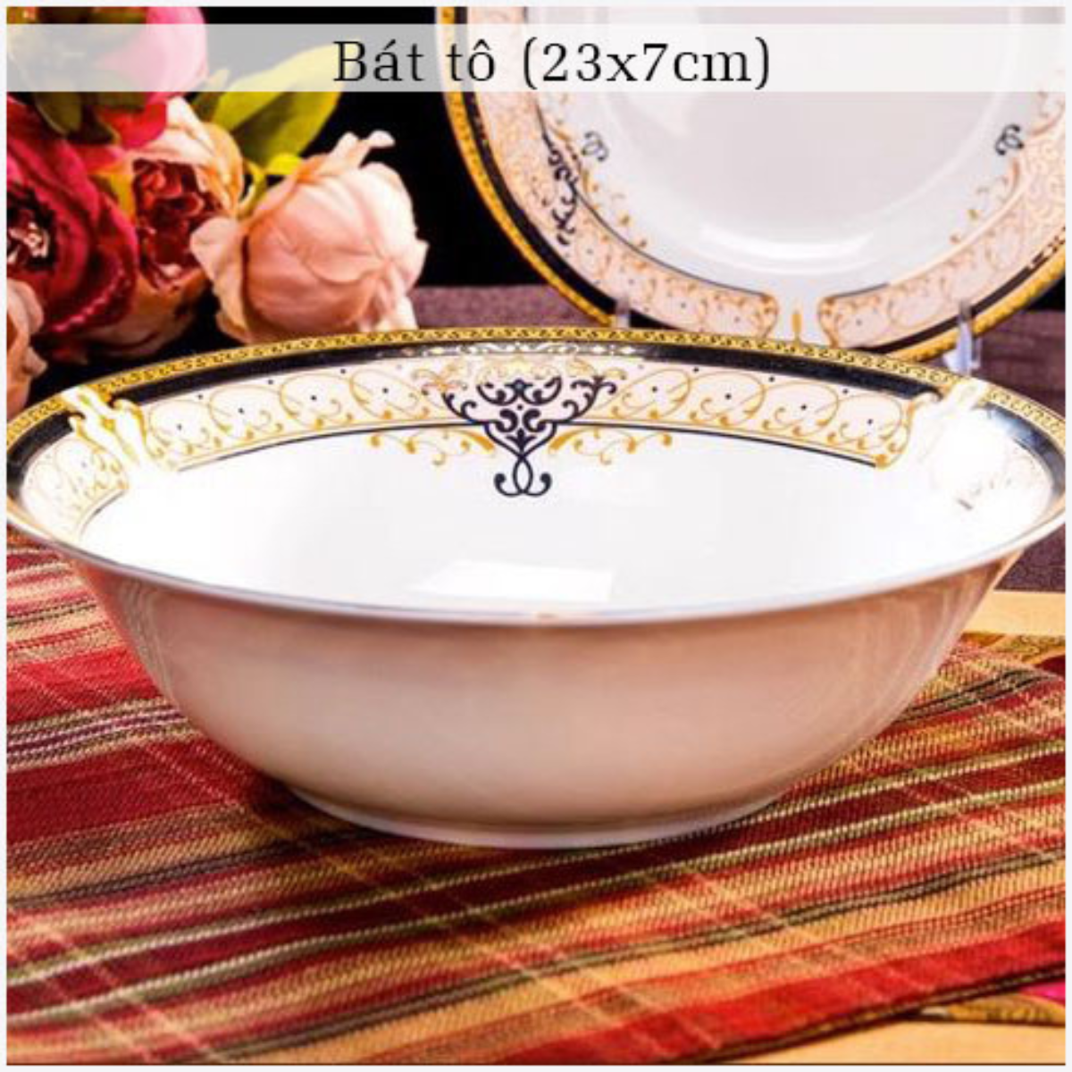 Bộ bát ăn cơm SỨ XƯƠNG Giang Tây cao cấp 28 chi tiết - Bộ chén ăn cơm sang trọng, tinh tế - Bát đĩa mỏng nhẹ nhưng cứng trong và cách nhiệt tốt. Mã GS26