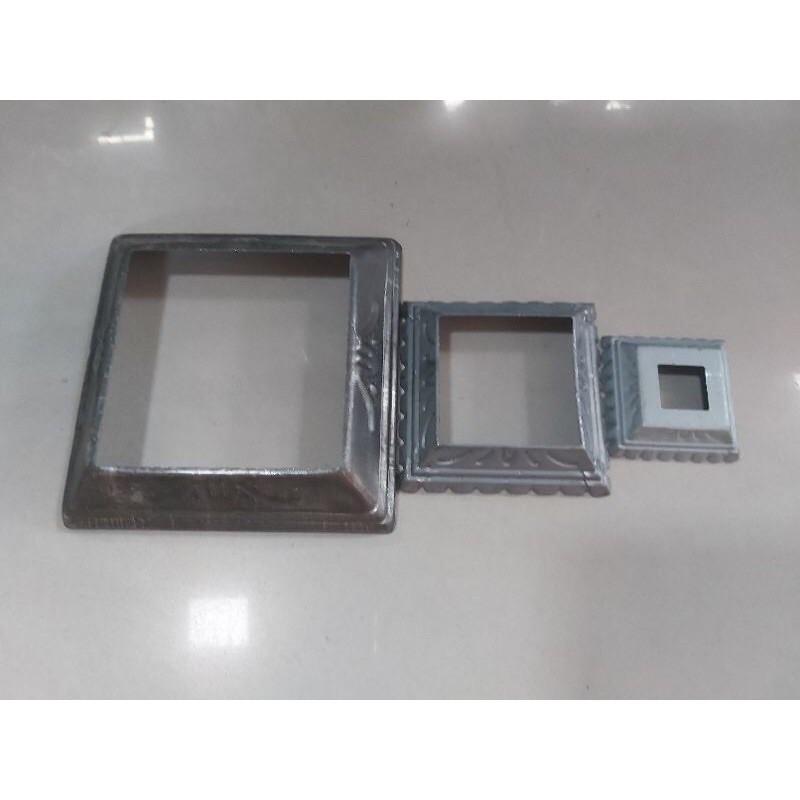 Chụp xà gồ/ chụp chân sắt hộp vuông inox đủ size.
