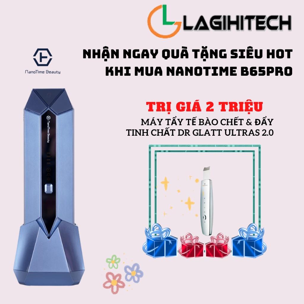 Máy Triệt Lông Trẻ Hoá Da Công Nghệ IPL Sapphire Lạnh Pin Sạc NanoTime B65Pro