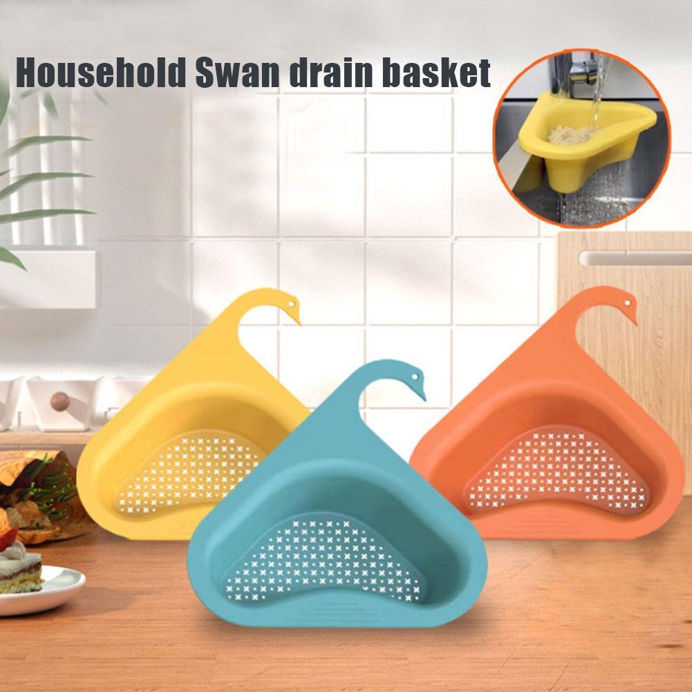 Khay lọc rác gắn vòi rửa bát hình thiên nga ,Khay Lọc Rác Đa Năng.Khay lọc rác gắn bồn rửa chén hình tam giác_MT