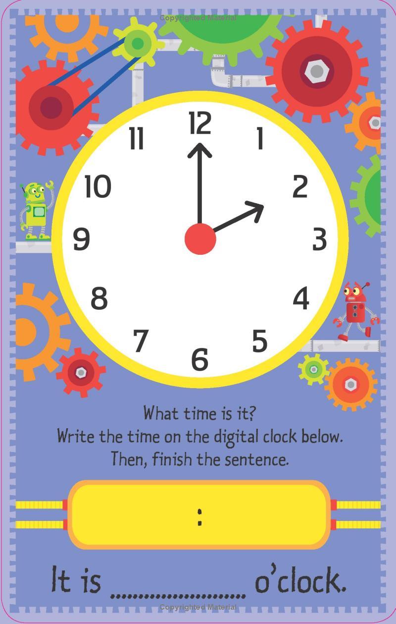 Sách ngoại văn: Telling The Time Flashcards