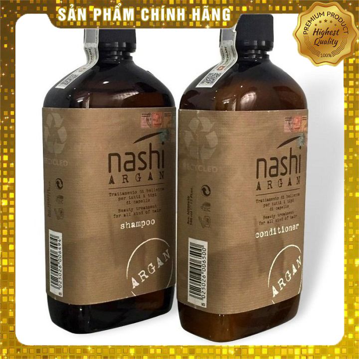 CẶP GỘI XẢ PHỤC HỒI NASHI ARGAN 500ML