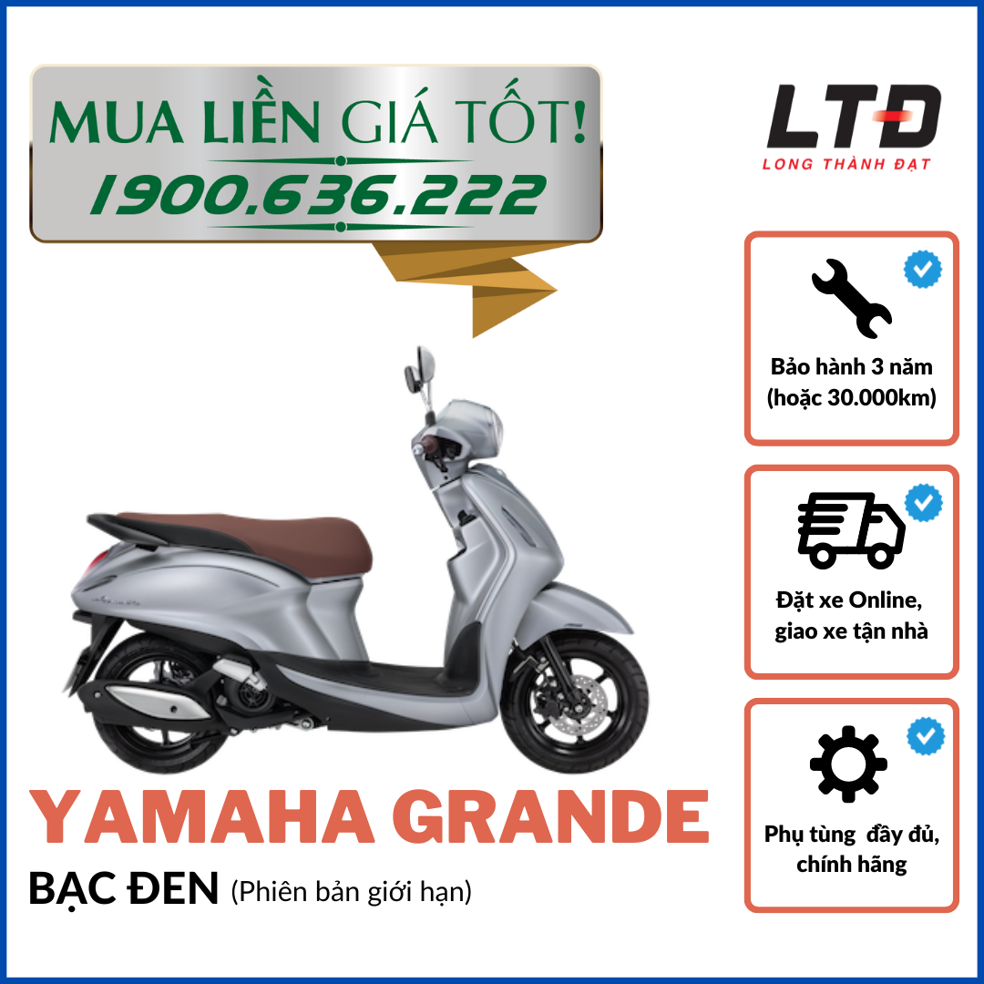 - Yamaha Grande hoàn toàn mới - Bản giới hạn