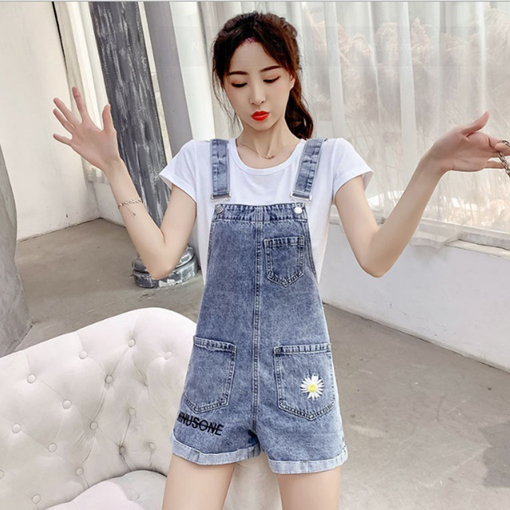 Quần yếm jean short YS11 C076