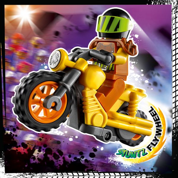 BỘ LẮP RÁP LEGO CITY 60297 XE ĐUA MÔ TÔ CỪ KHÔI