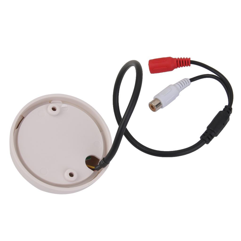 High Sensitive Microphone Audio/Sound Monitor CCTV Security Camera