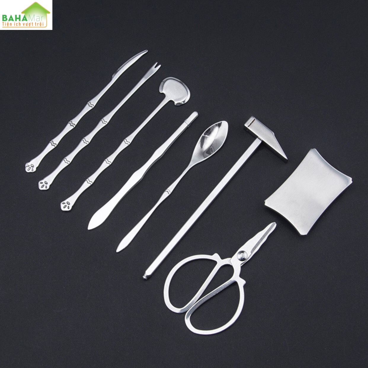 BỘ DỤNG CỤ ĂN CUA GHẸ - HẢI SẢN INOX TIỆN ÍCH CAO CẤP CÓ HỘP GỖ "BAHAMAR" thích hợp cho bất kỳ loại hải sản như tôm hùm, sò, ốc, cua và cũng có thể sử dụng khi ăn quả óc chó, hạnh nhân…