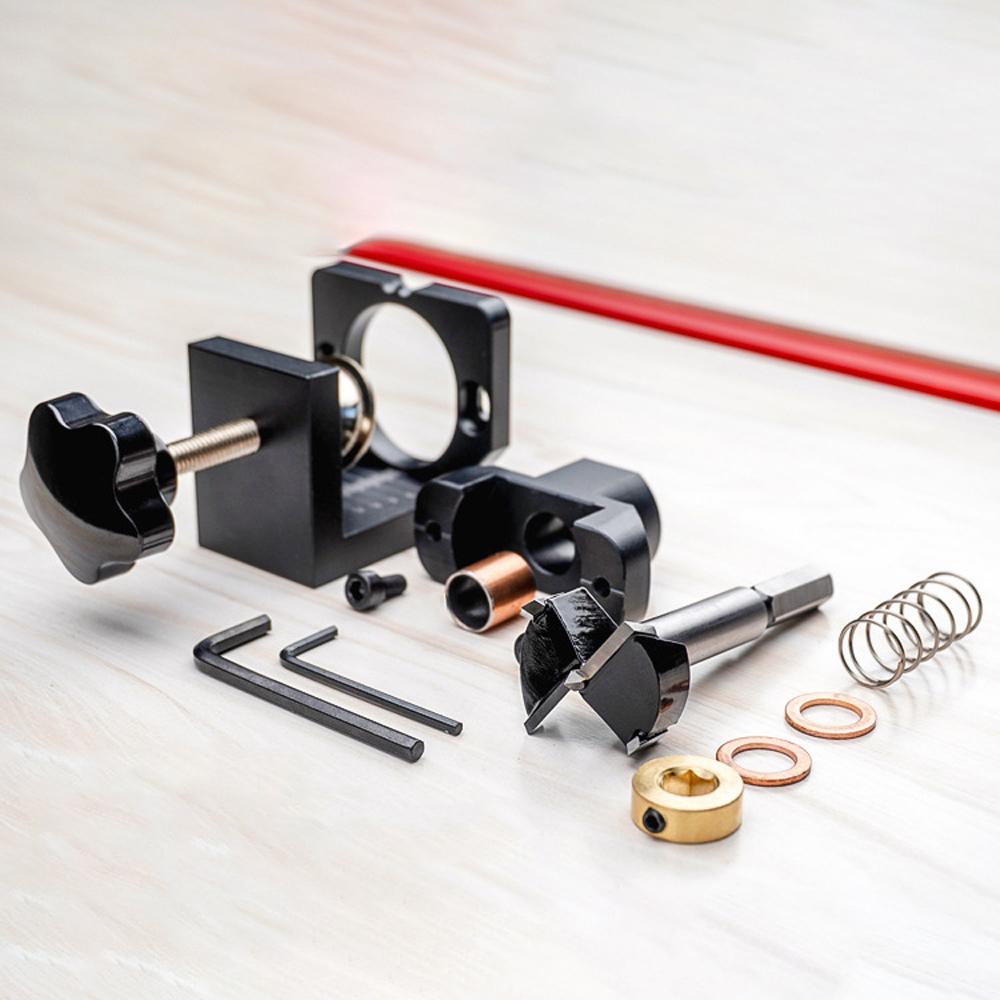 35MM Open Hole Locator Opener for Cabinet Door Hinge Punch Home Household Closet Tapper Multifunction Wood Working Tools