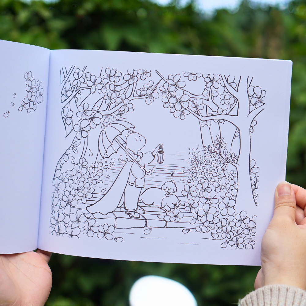 Vườn Thơm Mùi Nắng, Vẽ Sớm Bình Yên