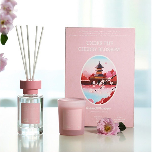 Set hộp quà nến thơm va tinh dầu khuếch tán