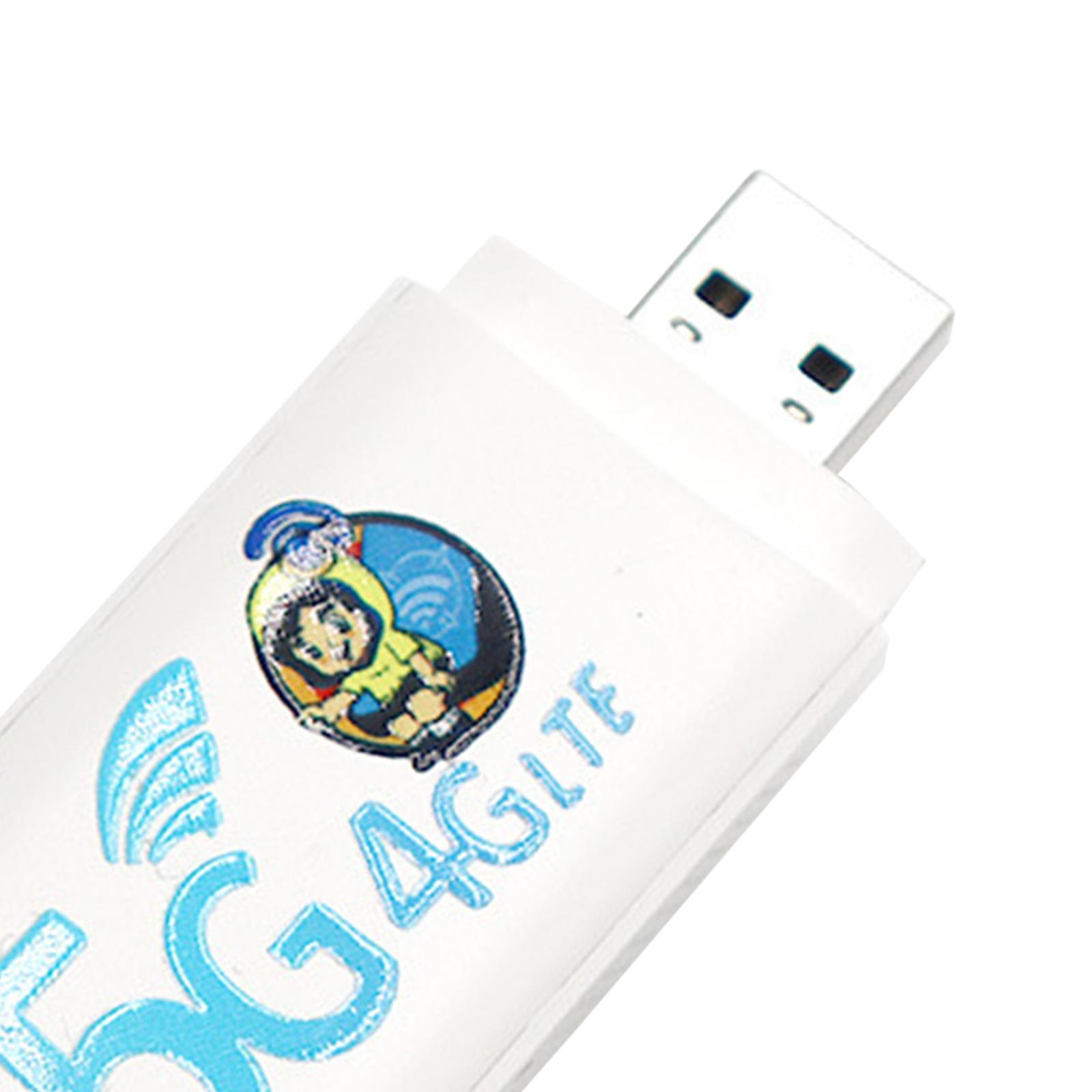 LTE 4G USB 150M Plug and Play Adapter Pocket Size Adapter High Speed USB Adapter Router for PC TV Car Laptop 3G Wcdma B1/B5/B8