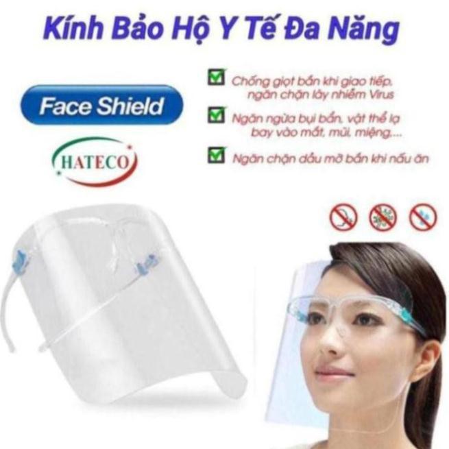 Combo 10 Kính Bảo Hộ Y Tế Đa Năng Phòng Chống Giọt Bắn - Kính chắn giọt bắn có gọng