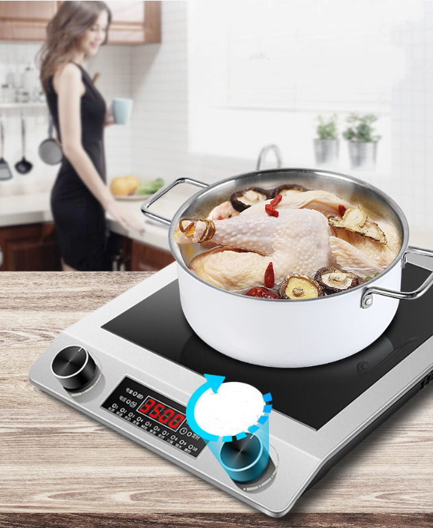 Bếp Điện Từ Đơn Công Suất Hi-Power Kitchen 3500w