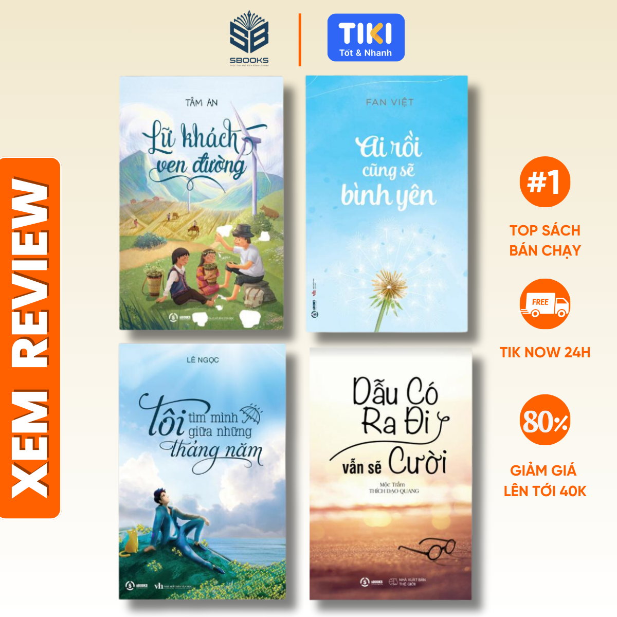 Sách - Combo 4 Cuốn Người Kể Chuyện Đời (Sbooks)
