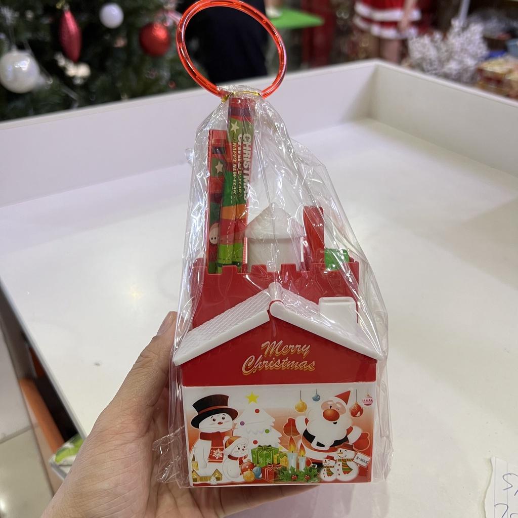 Bộ Ống đựng bút Noel 7 món làm quà tặng cho bé dịp Giáng sinh