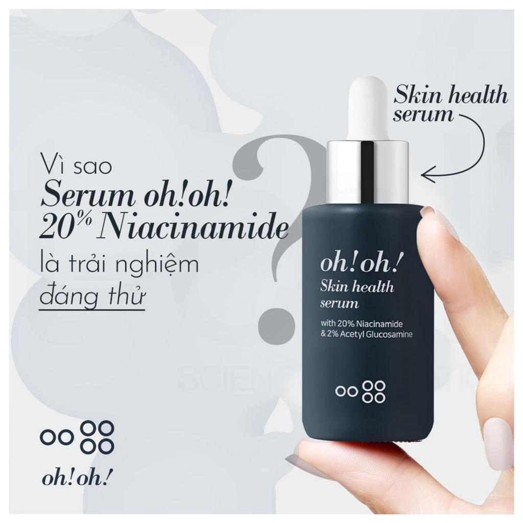 HÀNG NHẬP KHẨU - Oh! Oh! Niacinamide 20% Skin Health Serum dưỡng sáng da, giảm thâm nám, thu nhỏ lỗ chân lông