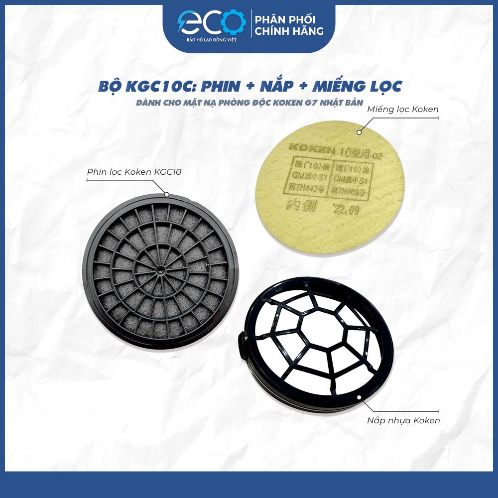 Combo 4 Món Mặt Nạ Koken G7 – Phun Sơn, Phun Thuốc, Chống Bụi, Hóa Chất Nhật Bản