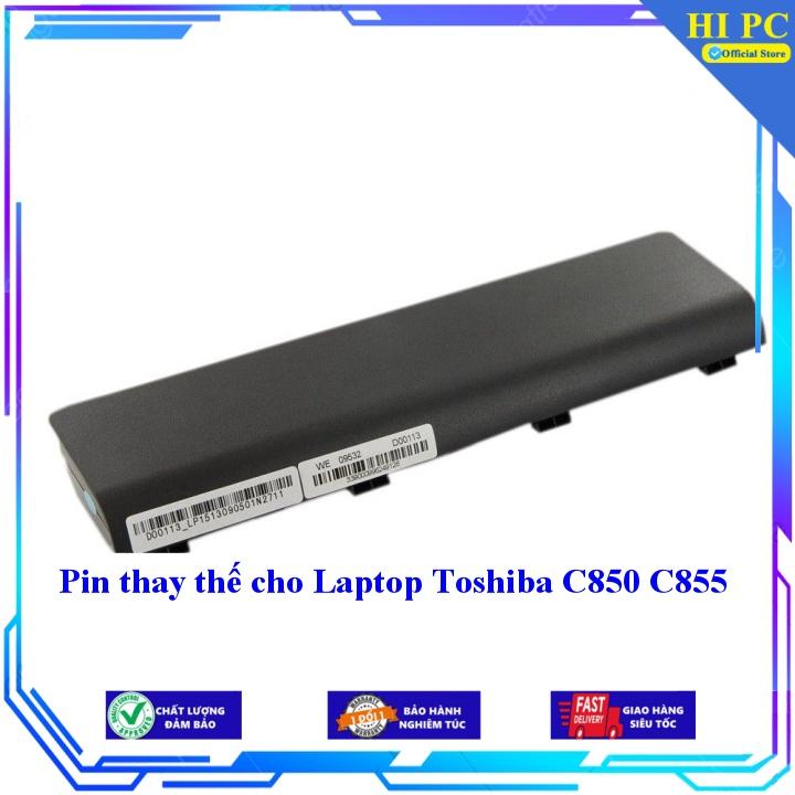 Pin thay thế cho Laptop Toshiba C850 C855 - Hàng Nhập Khẩu
