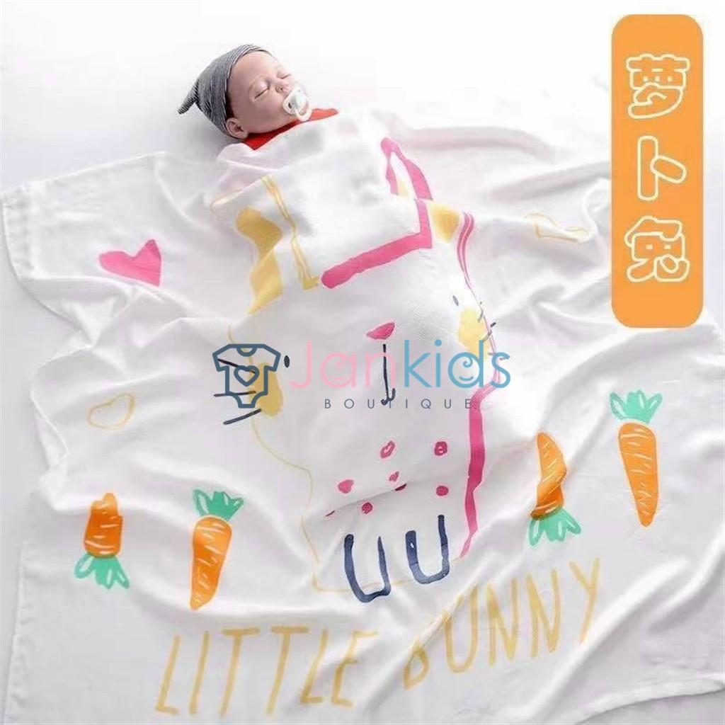 Khăn lụa, chăn lụa cotton aden cao cấp siêu mềm mát cho bé