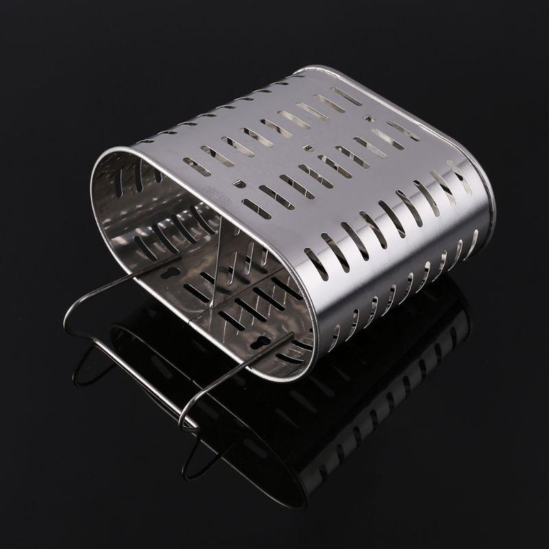 Thép Không Gỉ 304 Treo Dao Kéo Giá Đỡ Điện Muỗng Nĩa Đũa Giỏ Chứa Đồ Giá Treo Nhà Bếp Phụ Kiện Dụng Cụ Tổ Chức