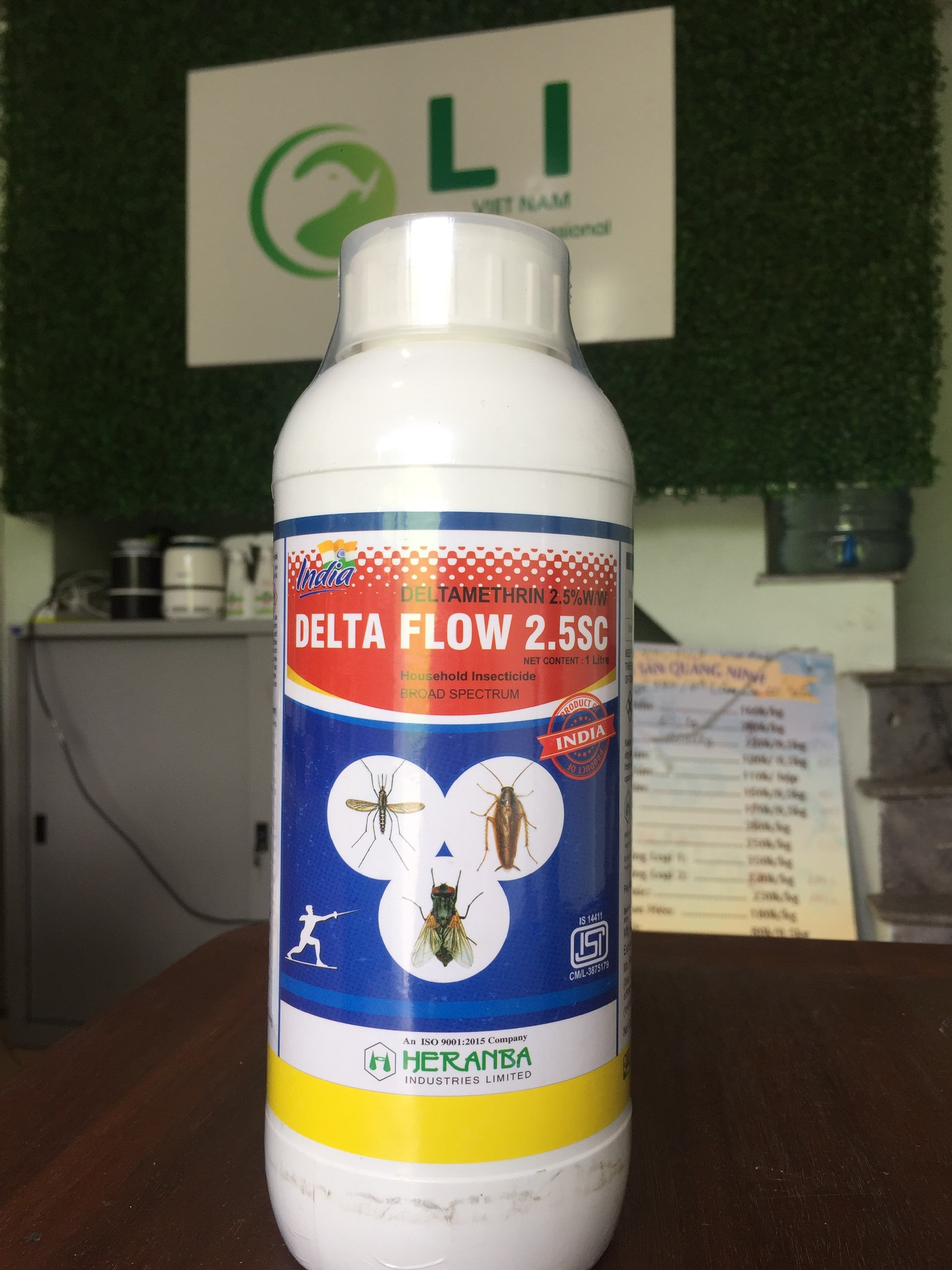 Thuốc diệt muỗi không mùi nhập khẩu Ấn Độ Delta Flow 2.5 SC