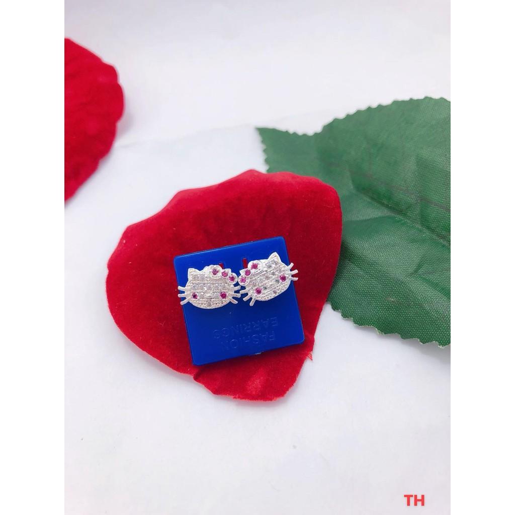 BÔNG TAI CHO BÉ GÁI MÈO KITTY