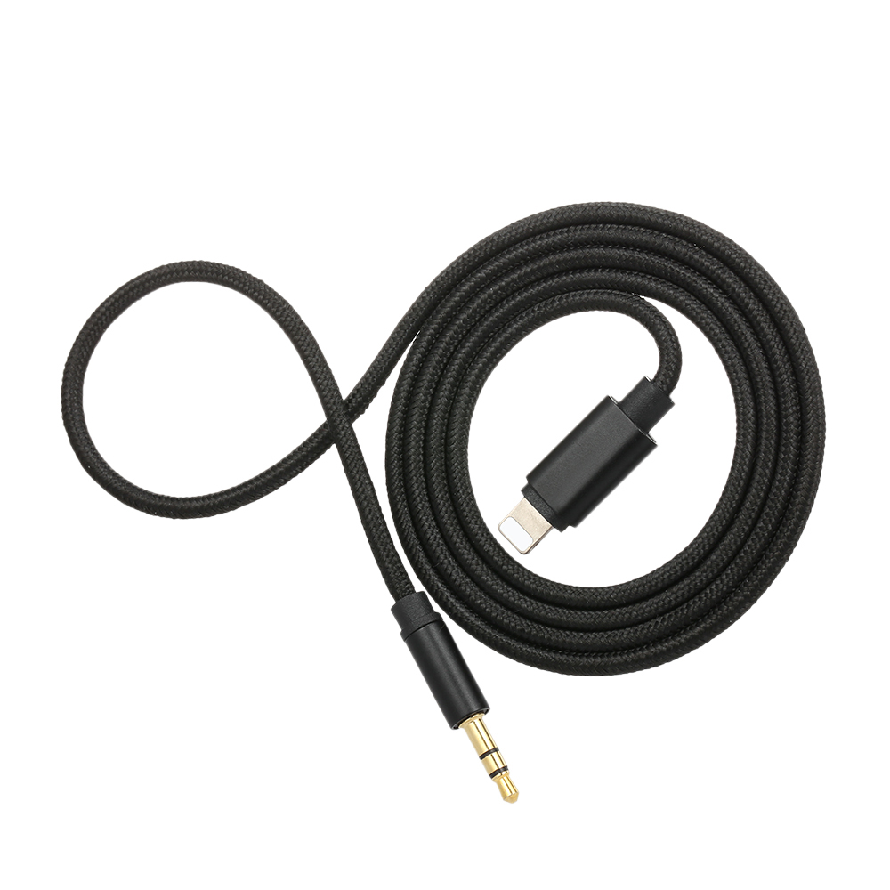 Cáp Âm Thanh Ô Tô USB 8 Chân 3.5mm IOS Âm Thanh Nổi AUX Dành Cho IPhone 7 7 Plus 8 8 Plus X