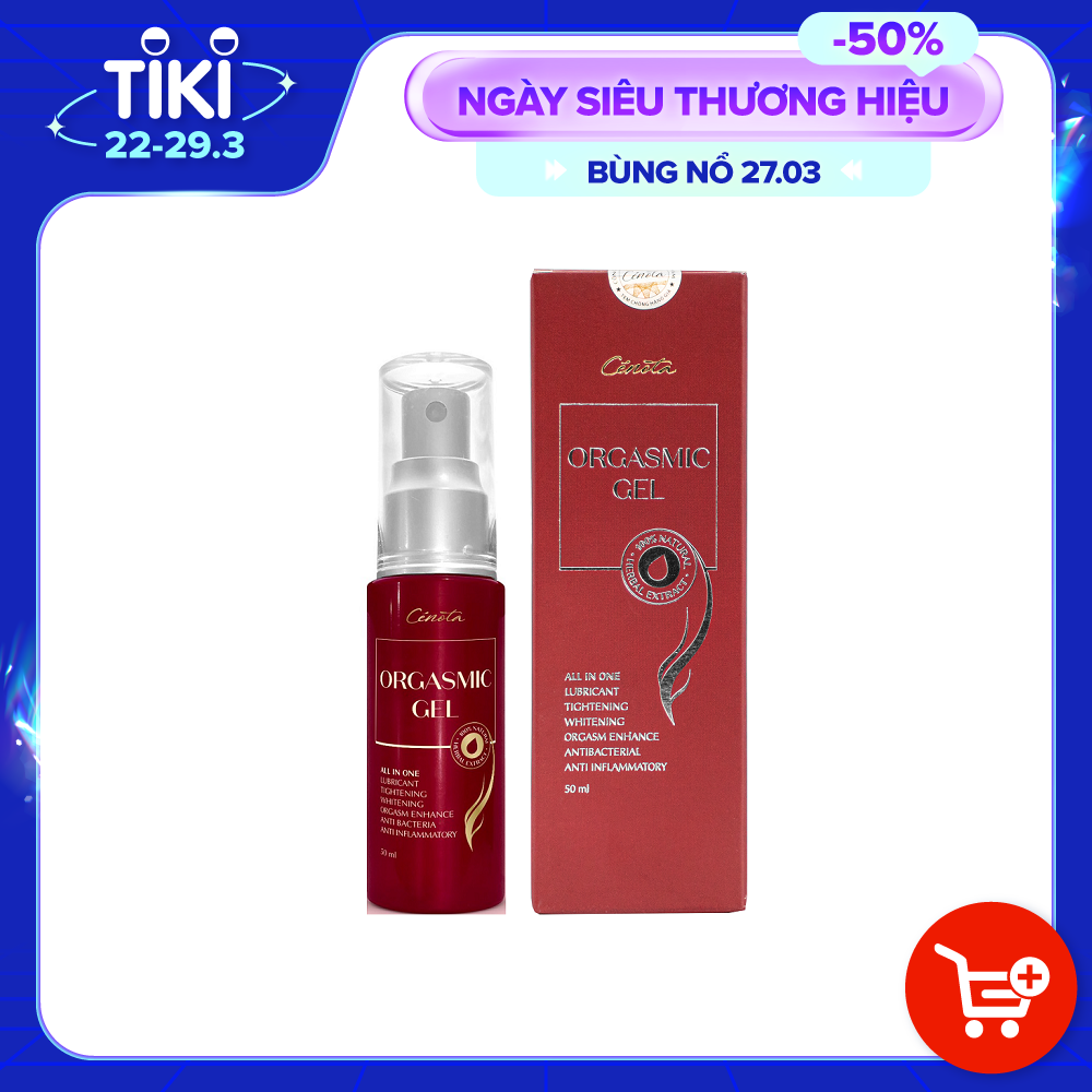 Gel bôi Se khít cô bé Cenota Orgasmic Gel An toàn - Hiệu quả