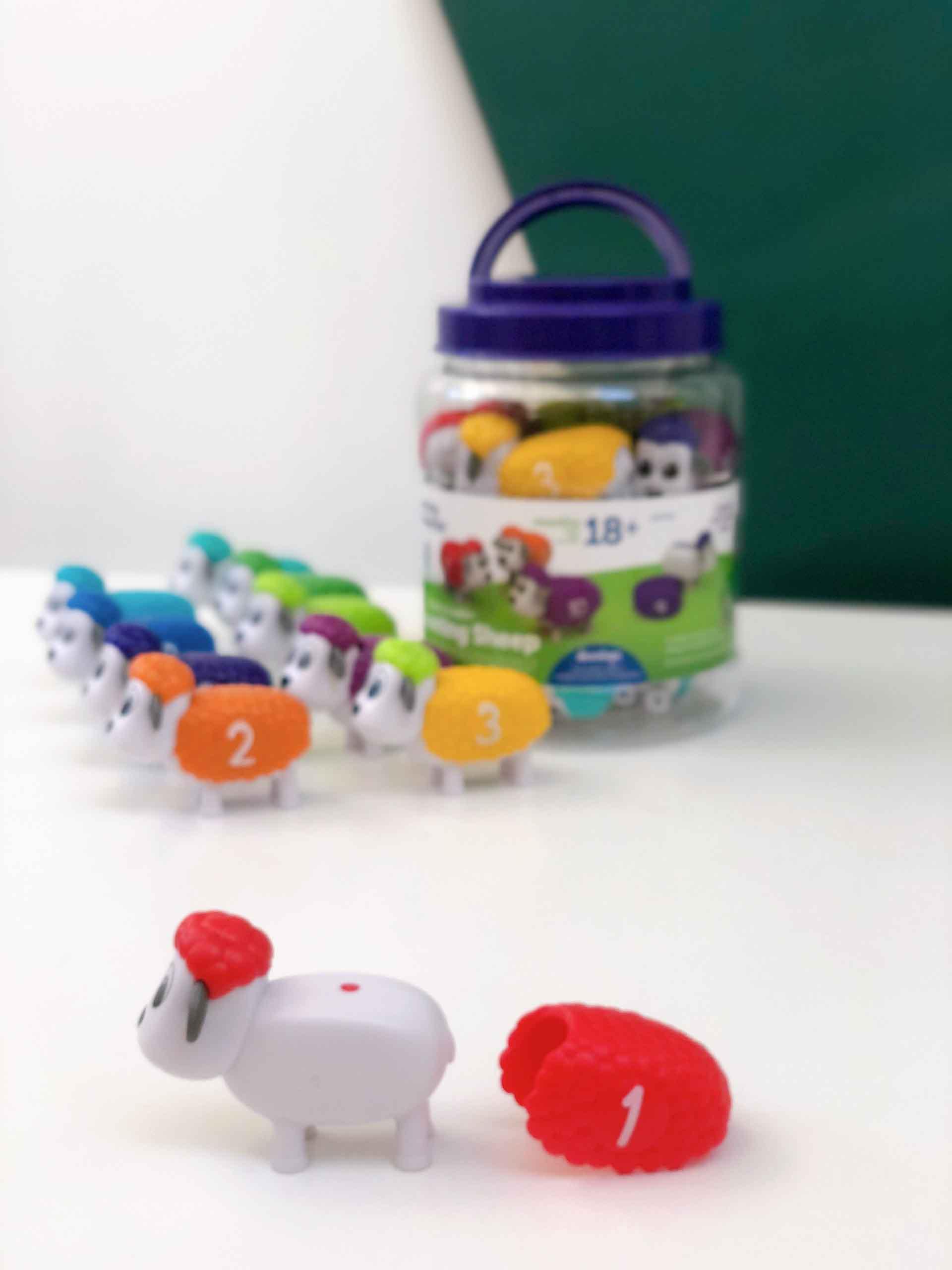 Learning Resources Bộ đồ chơi học đếm cừu - Snap-n-Learn Counting Sheep