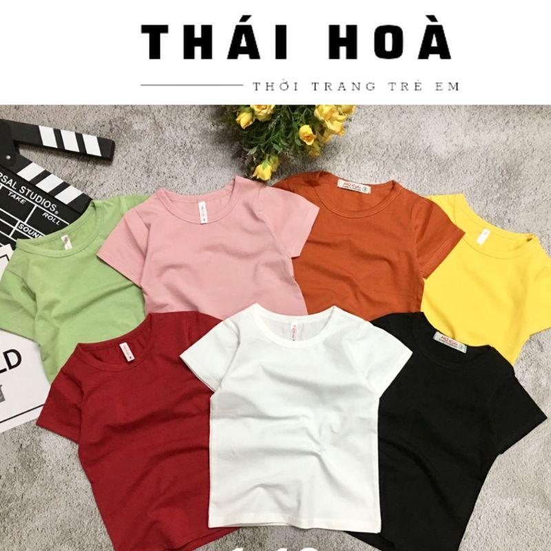 Áo thun trơn trẻ em 7_20kg