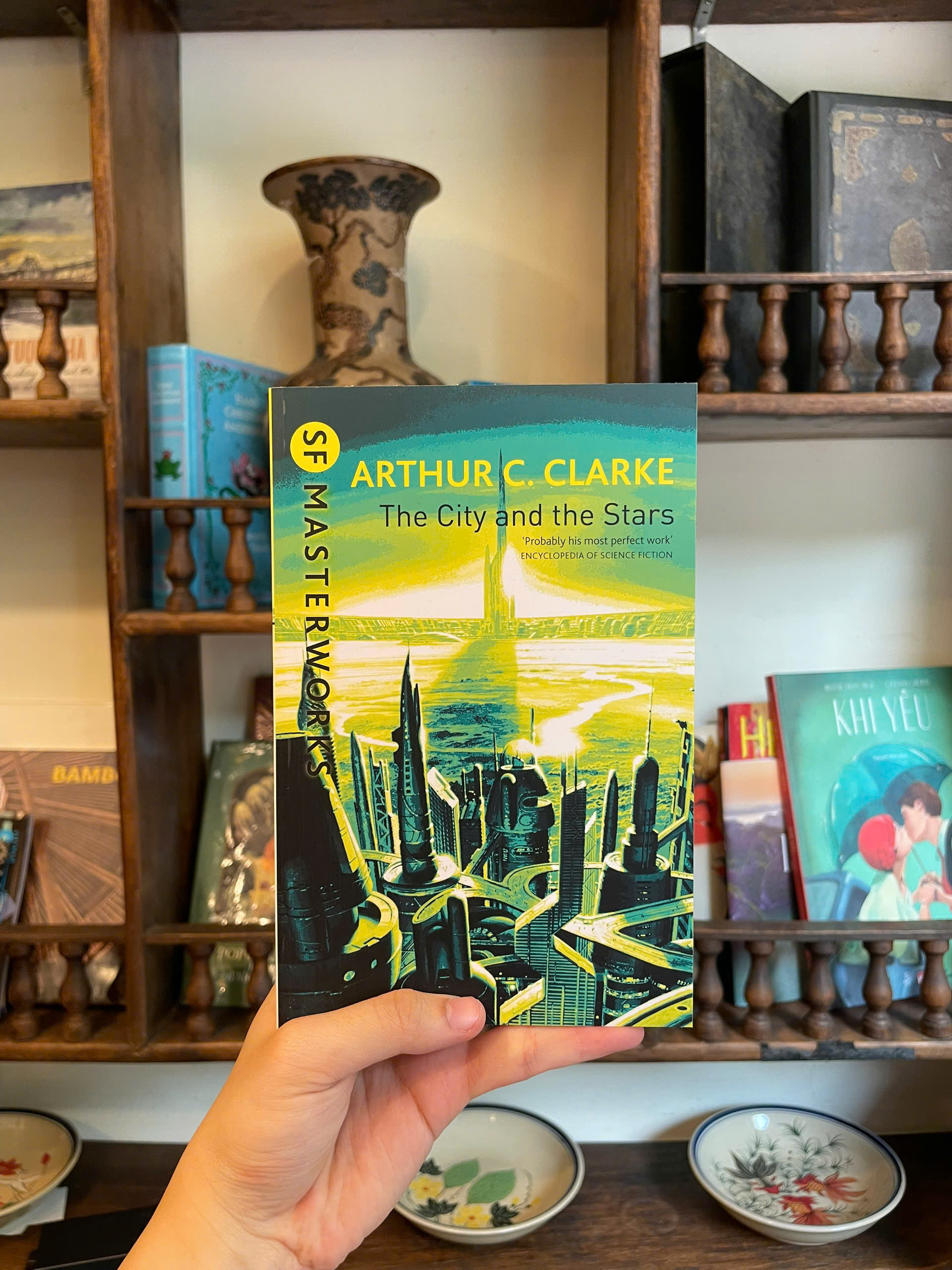 Sách - SF Masterworks The City and The Stars by Athur C. Clarke/ Tiểu thuyết tiếng Anh/ Fiction
