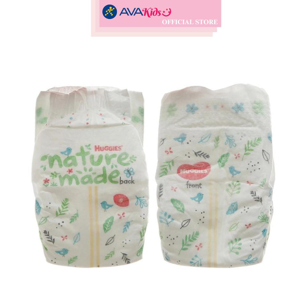 Tã dán Huggies Platinum nature made siêu cao cấp size S 82 miếng (4 - 8 kg)