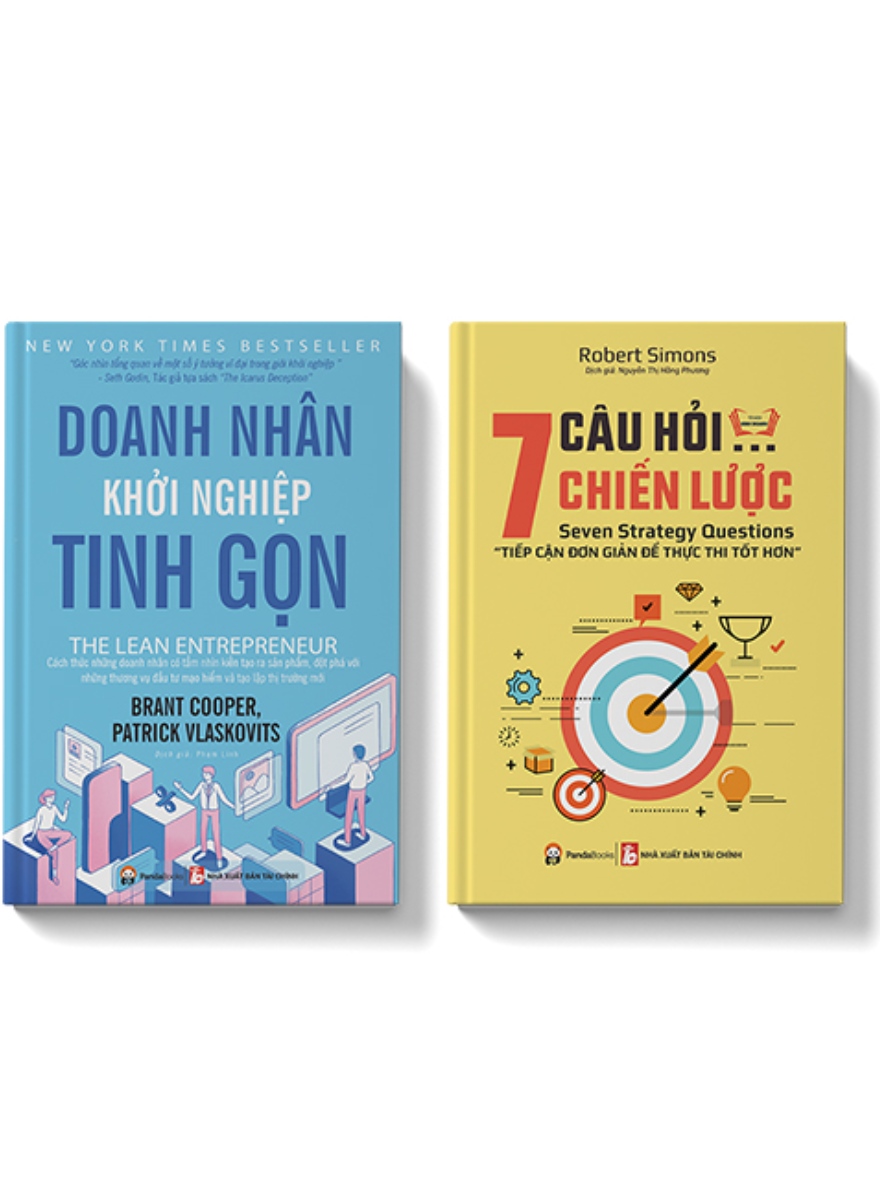 Combo Doanh Nhân Khỏi Nghiệp Tinh Gọn + 7 Câu Hỏi Chiến Lược - Tiếp Cận Đơn Giản Để Thực Thi Tốt Hơn _PD