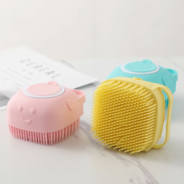 Bông Tắm Silicon Tạo Bọt Massage Cơ Thể, Tẩy Tế Bào Chết
