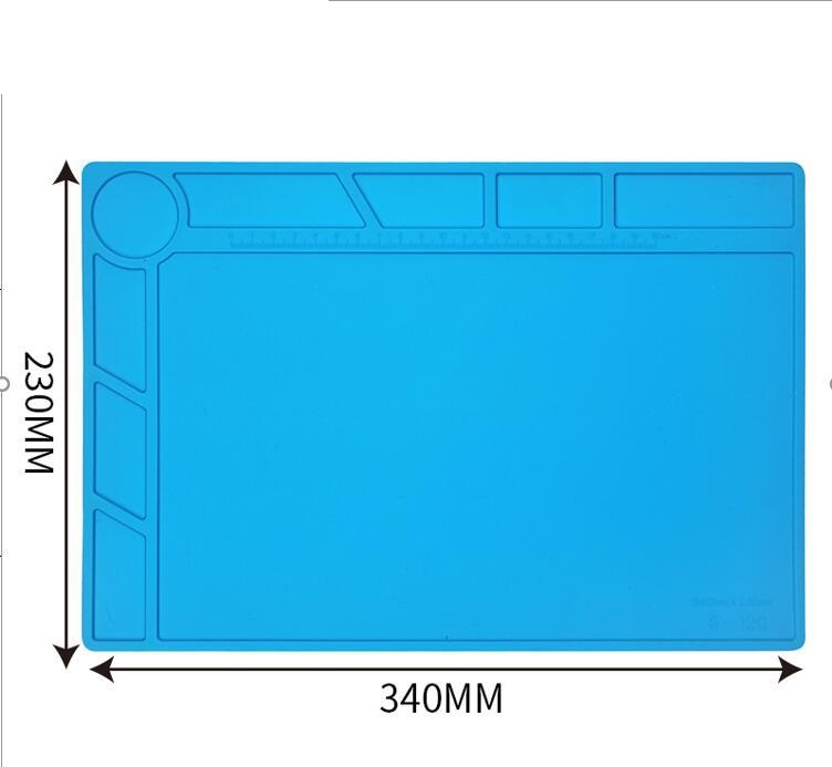 Tấm lót sữa chữa 34*23CM điện tử máy tính điện thoại thảm hàn đa năng