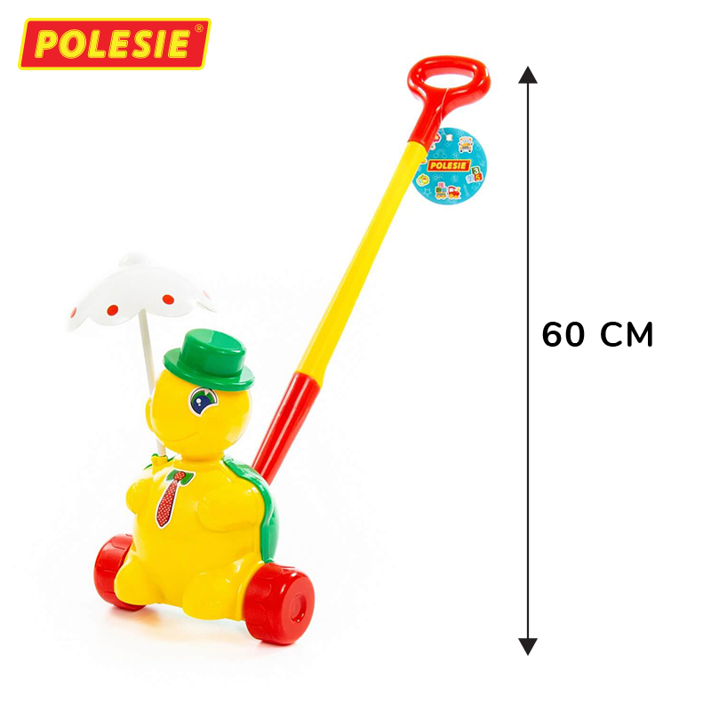 Đồ Chơi Xe Đẩy Rùa Con Giúp Bé Thích Thú Tập Đi Polesie 3637 - Hàng Chính Hãng Nhập Khẩu Châu Âu