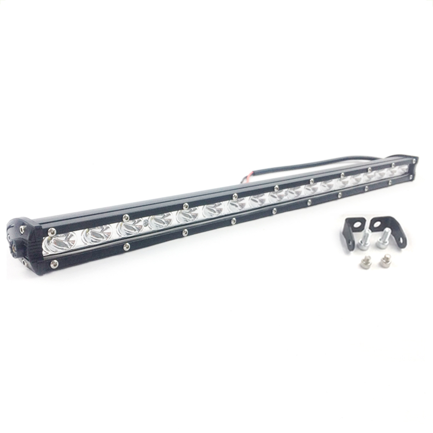 Đèn pha LED bar 18 bóng dài dành cho ôtô