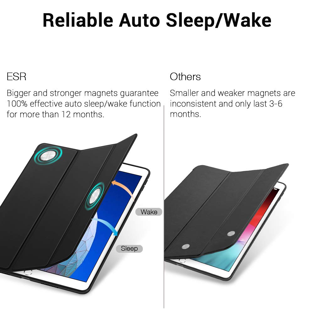 Bao da iPad Air 10.5 2019 ESR Rebound Slim Smart Case - Hàng Nhập Khẩu