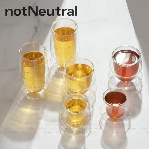 Cặp ly thủy tinh NotNeutral Ciclone Demitasse cà phê 2 lớp