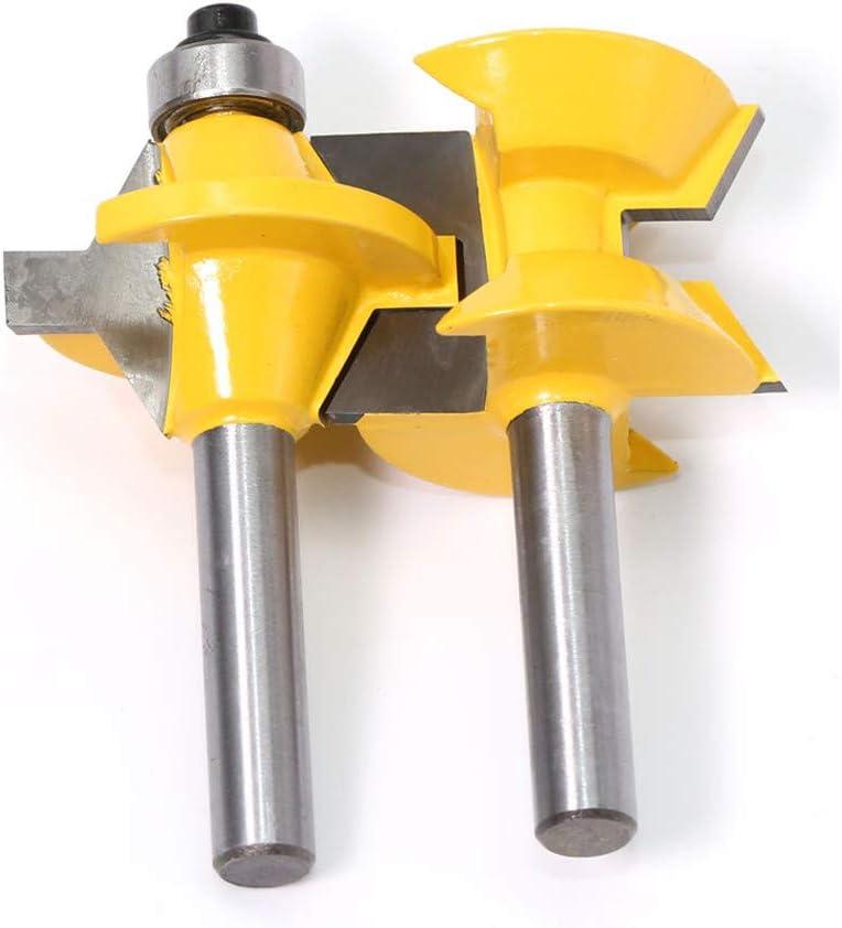 2 Cái Router Bit Set 8 mm Shank Dao phay gỗ 120 độ Công cụ cắt gỗ đục rãnh